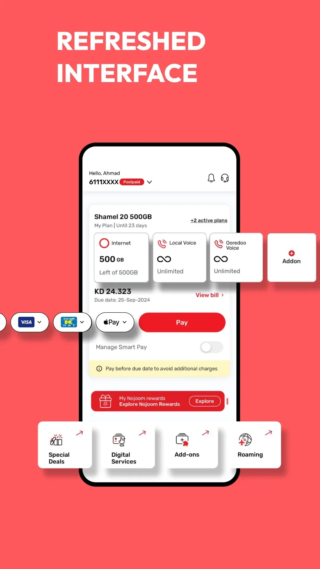 My Ooredoo مهكر — لقطة شاشة 1