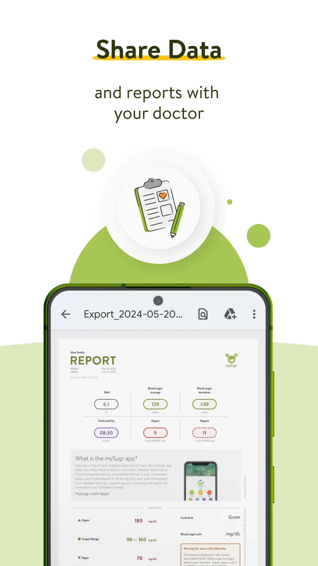 MySugr مهكر — لقطة شاشة 3
