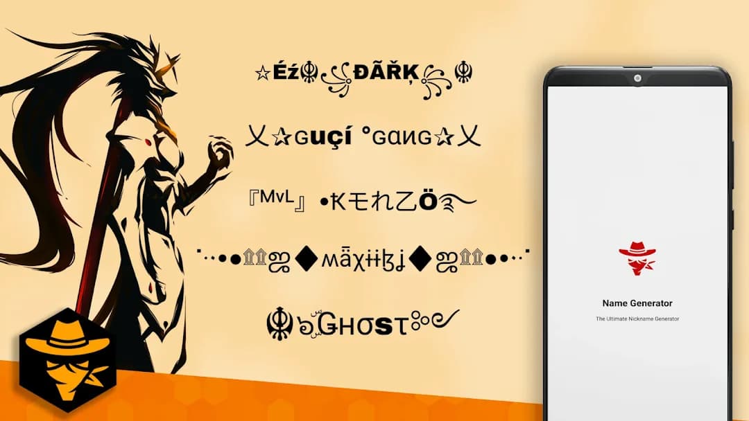 Nickname Generator مهكر — لقطة شاشة 1