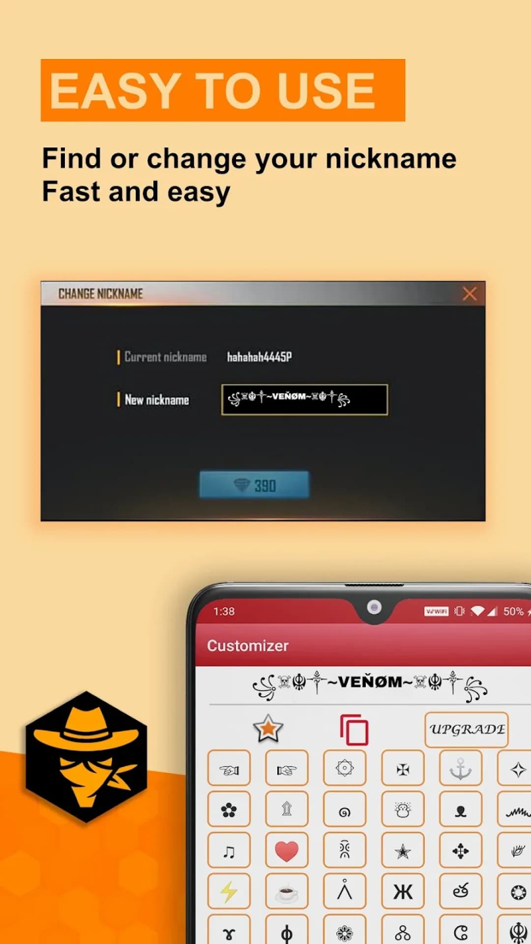 Nickname Generator مهكر — لقطة شاشة 6