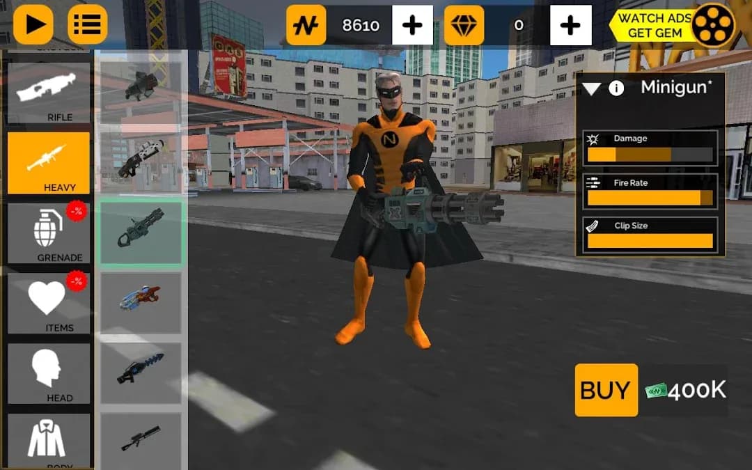 Naxeex Superhero مهكرة — لقطة شاشة 8