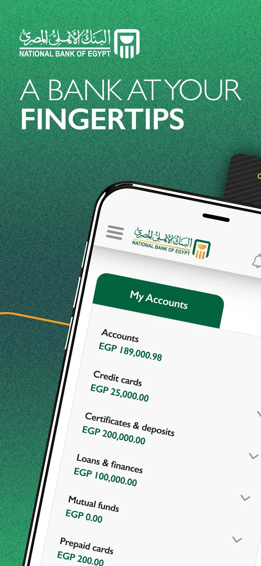 البنك الأهلي المصري موبايل مهكر — لقطة شاشة 1