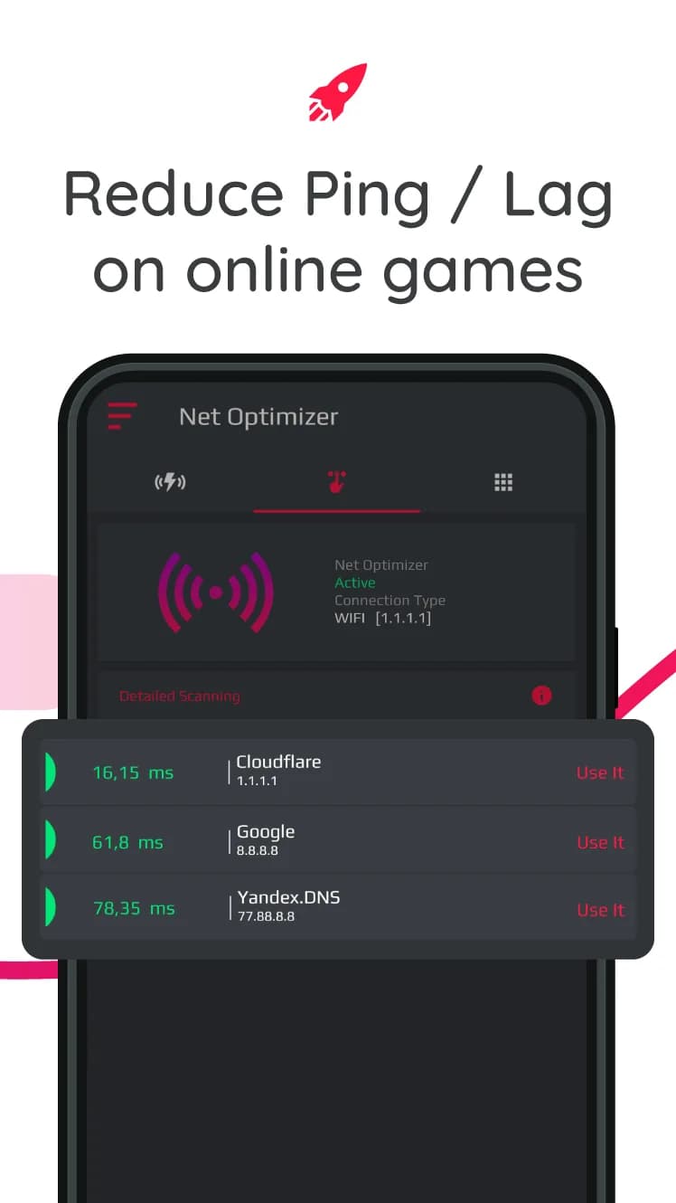 Net Optimizer Pro مهكر — لقطة شاشة 6