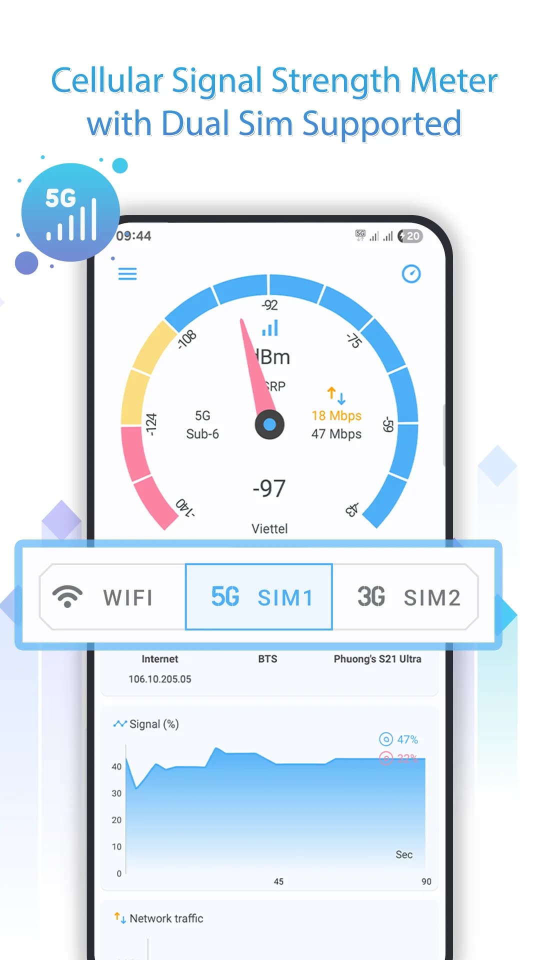 Net Signal Pro مهكر — لقطة شاشة 3