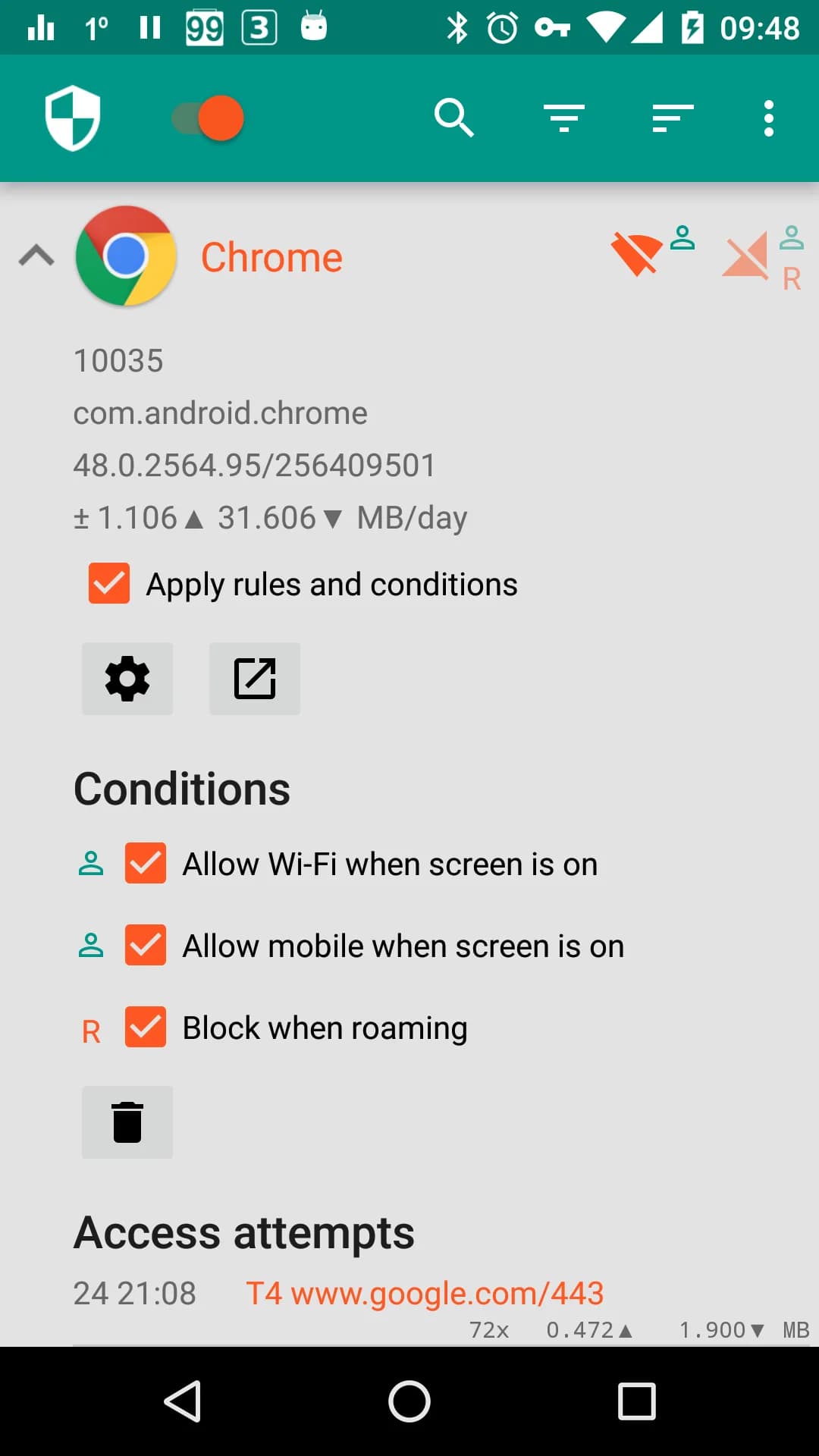 NetGuard Pro مهكر — لقطة شاشة 2