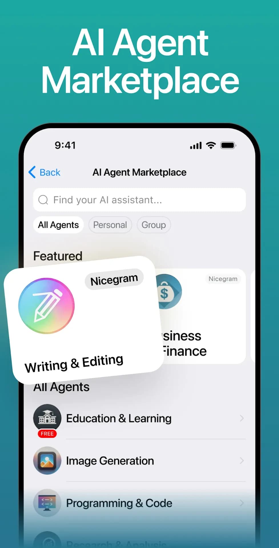 Nicegram مهكر — لقطة شاشة 4