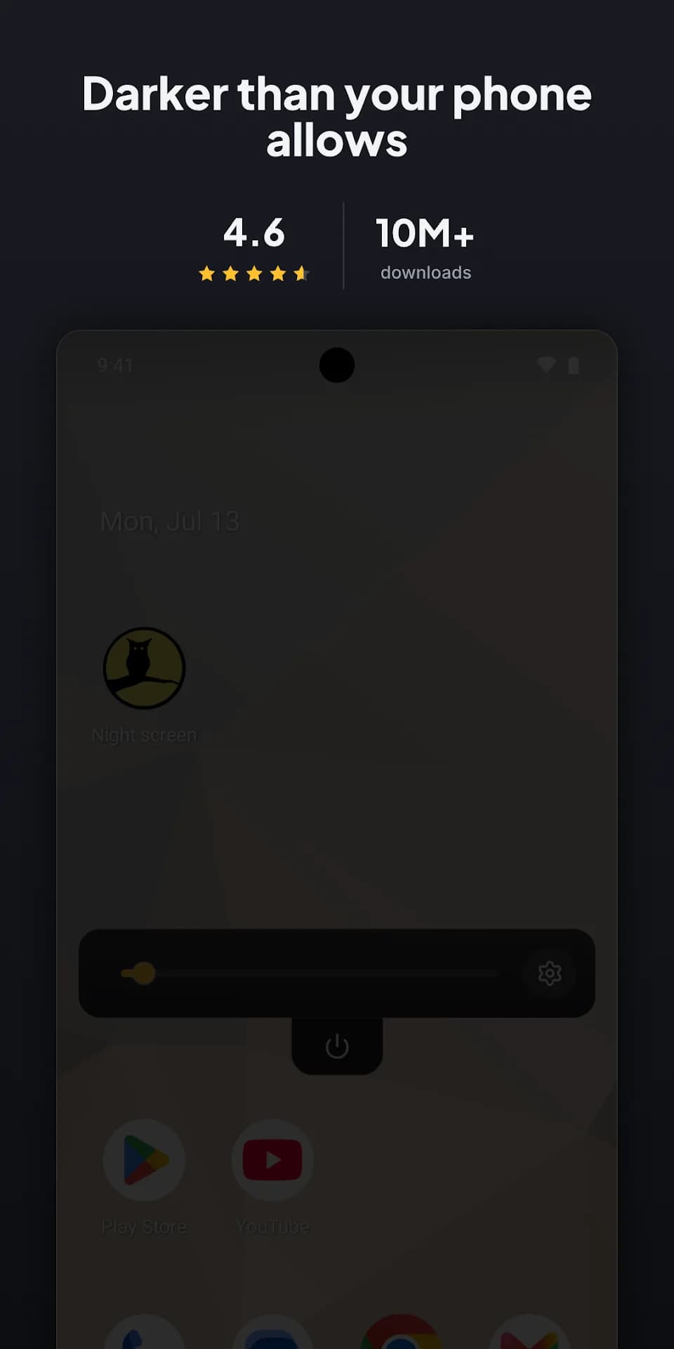 Night Screen مهكر — لقطة شاشة 1