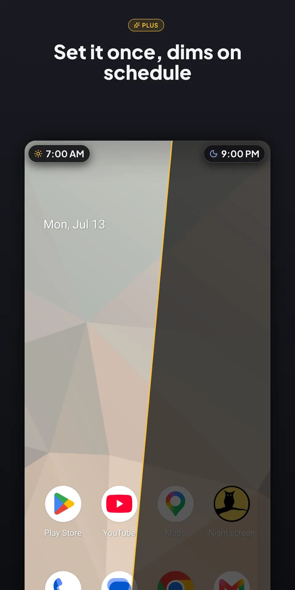 Night Screen مهكر — لقطة شاشة 4