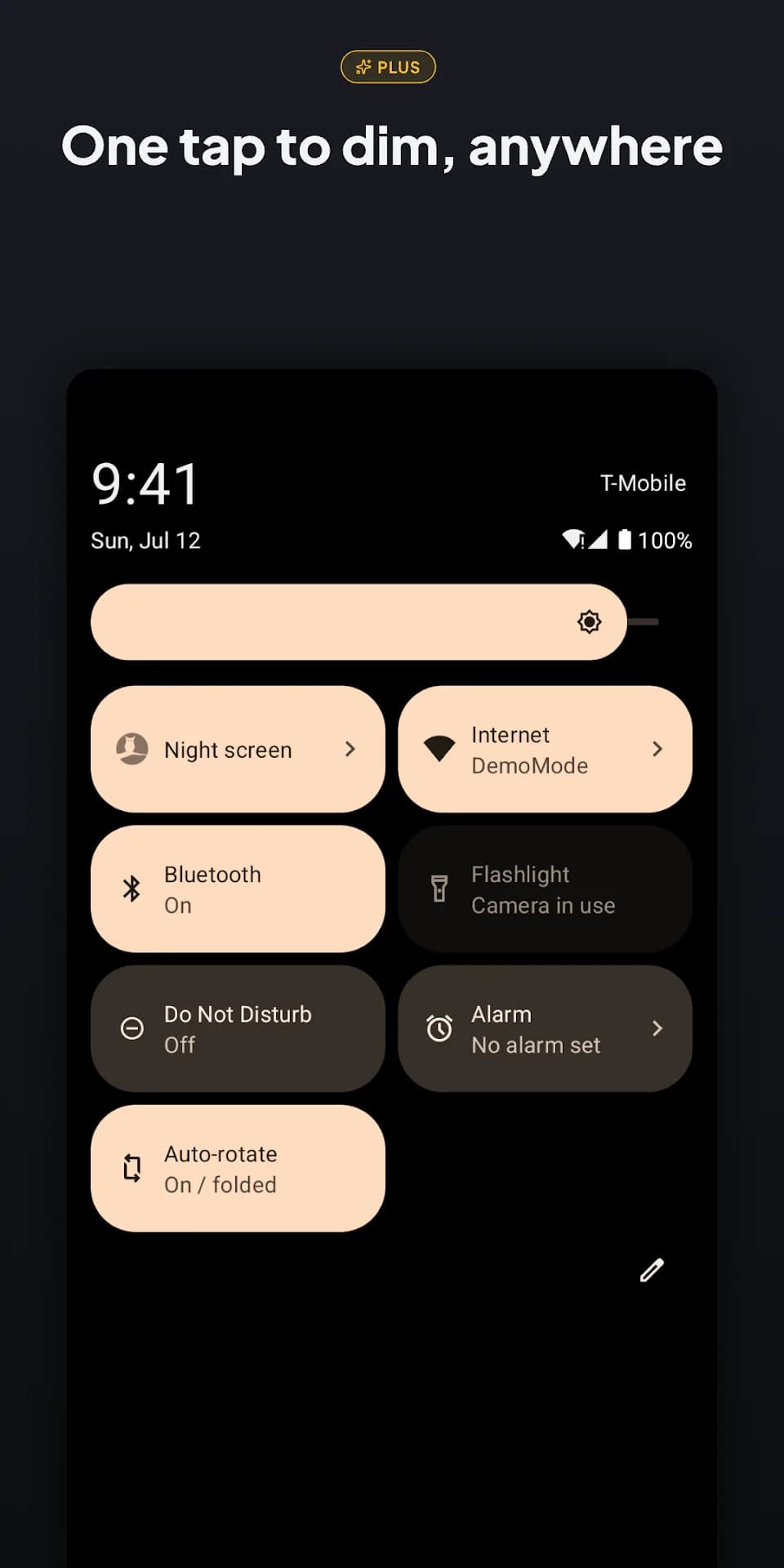 Night Screen مهكر — لقطة شاشة 5
