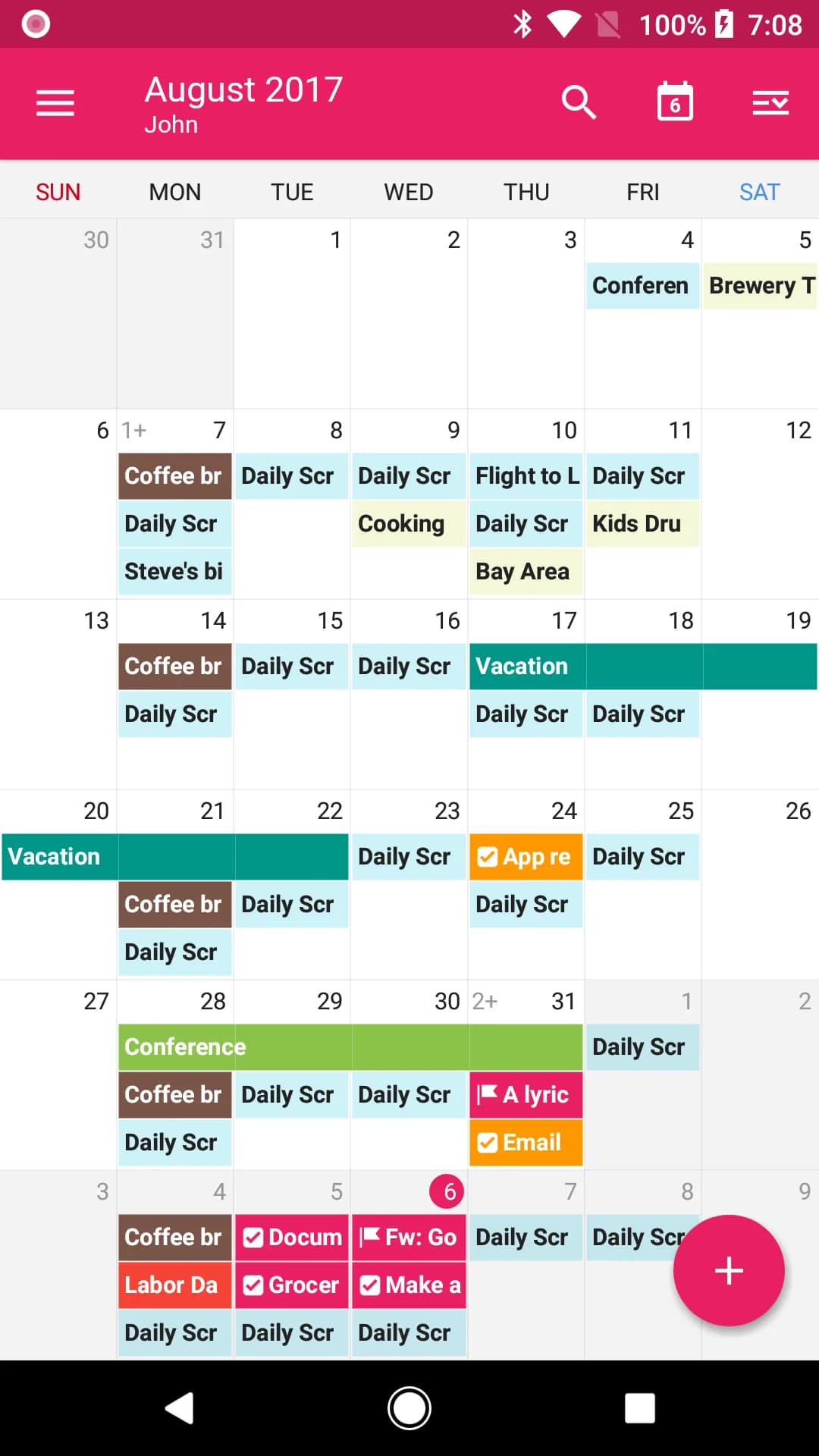 Email Calendar مهكر — لقطة شاشة 2