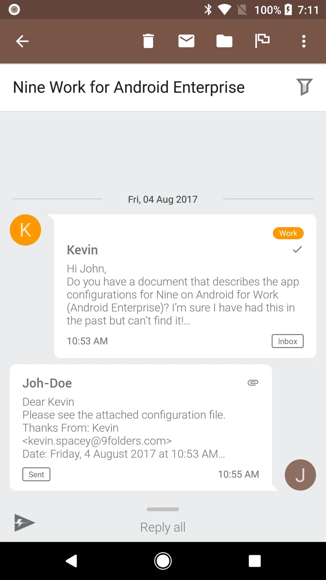 Email Calendar مهكر — لقطة شاشة 7