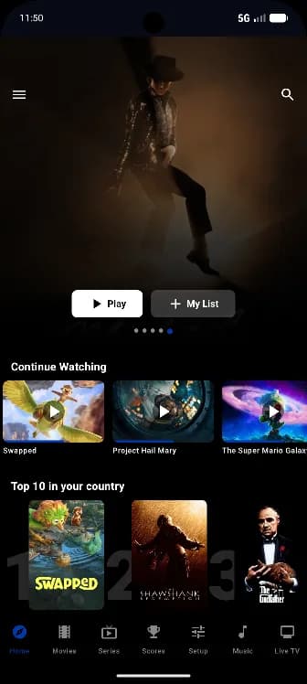 Nodoflix مهكر — لقطة شاشة 1