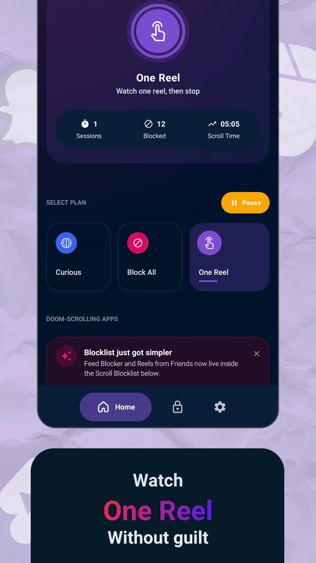 NoScroll مهكر — لقطة شاشة 3