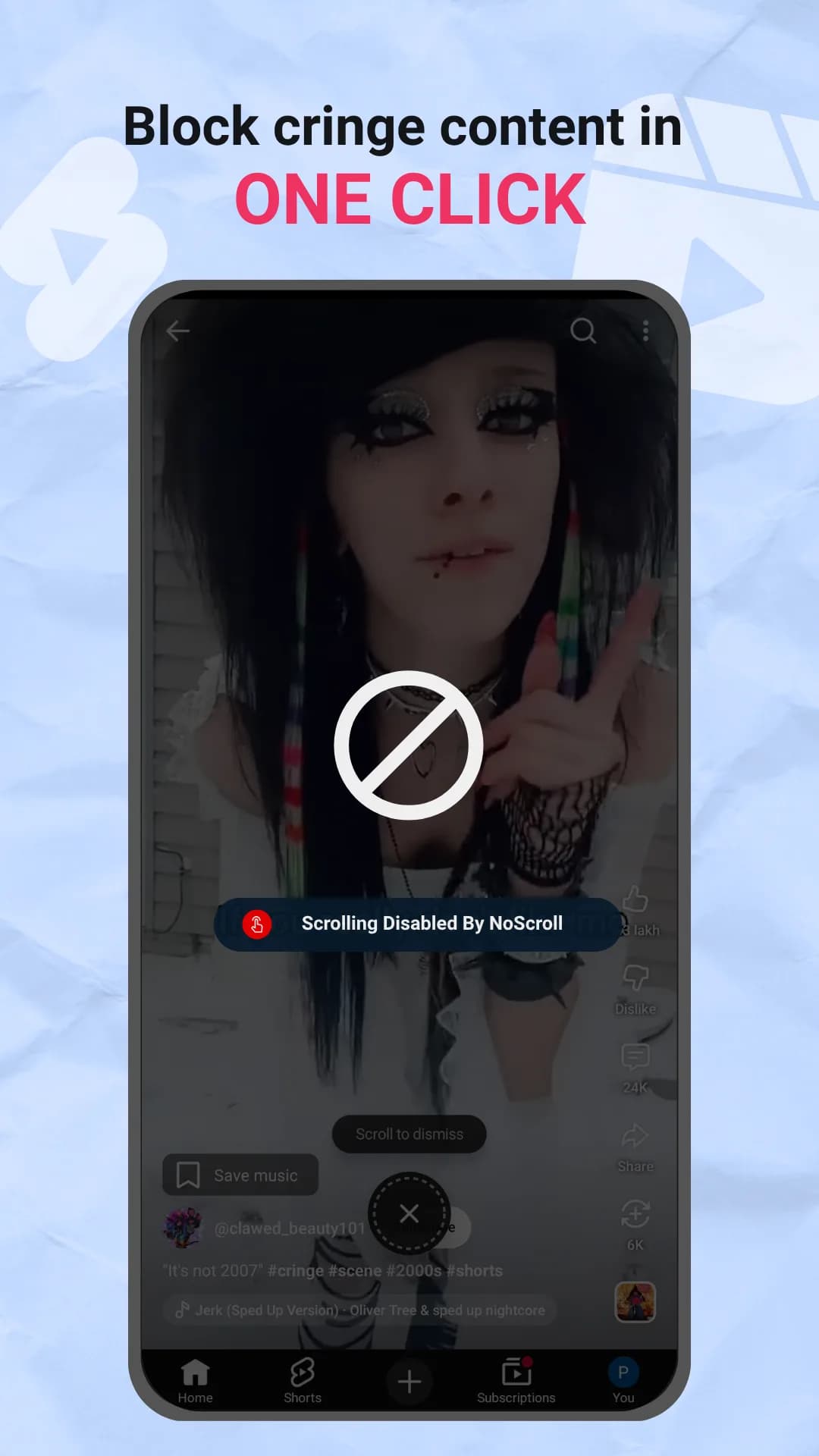 NoScroll مهكر — لقطة شاشة 4