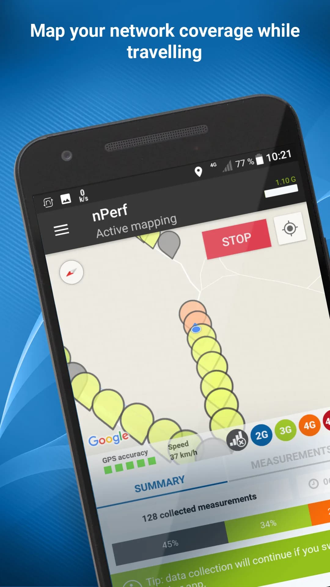 nPerf Speed Test مهكر — لقطة شاشة 5
