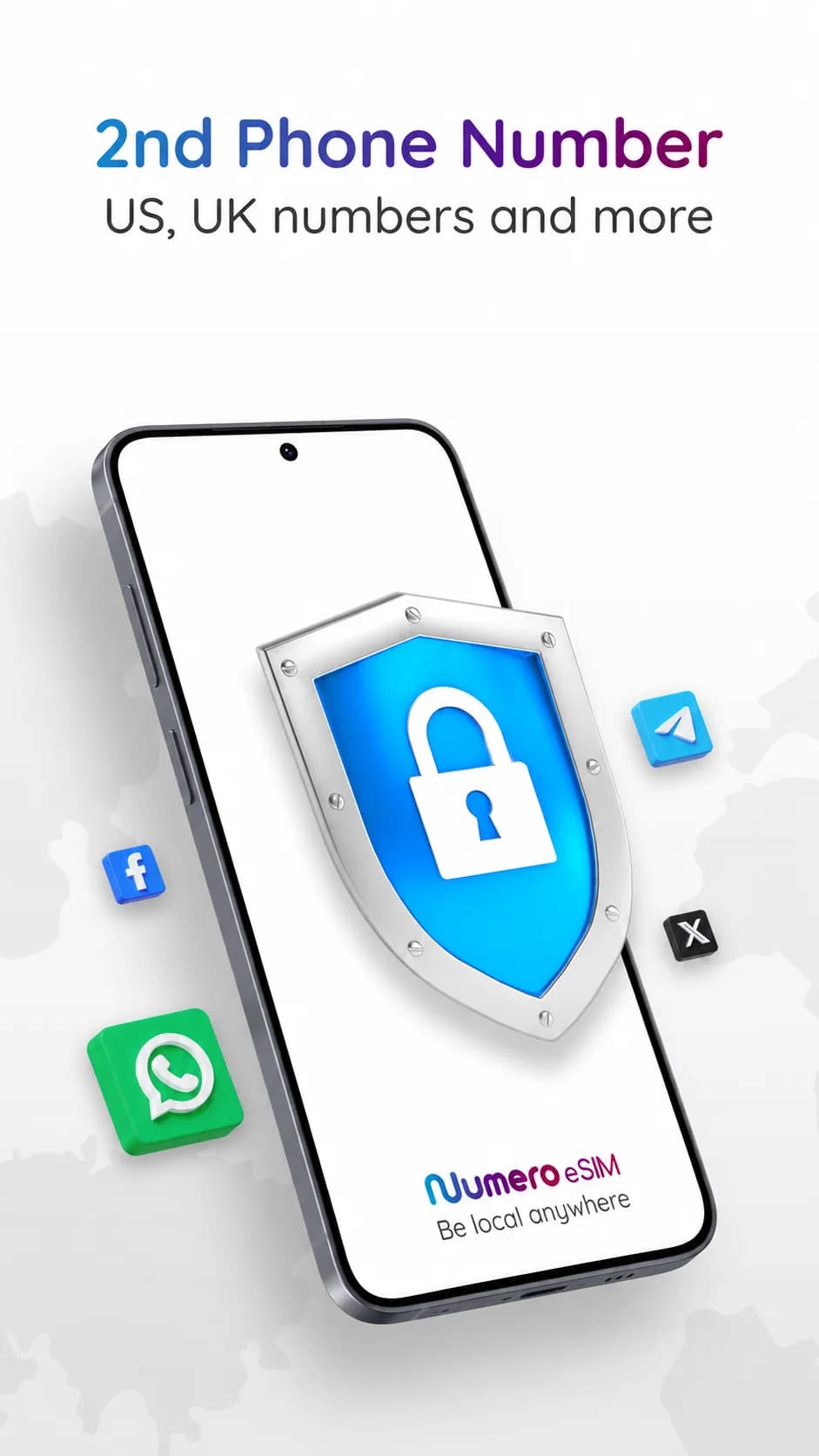 Numero eSIM مهكر — لقطة شاشة 2