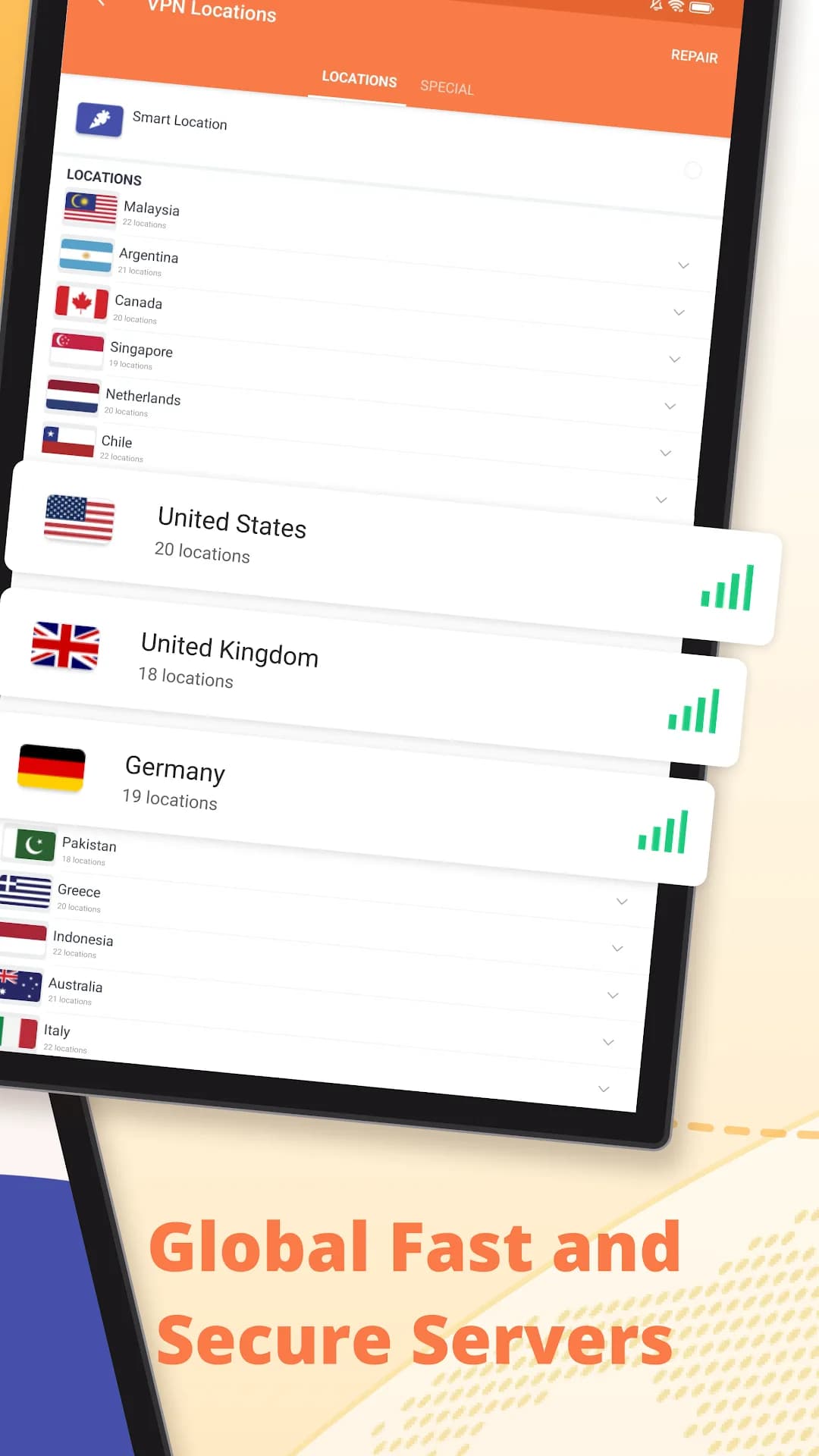 Online Vpn مهكر — لقطة شاشة 8