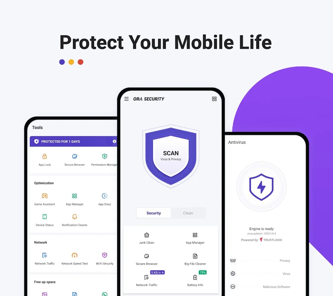 Ora Security مهكر — لقطة شاشة 1