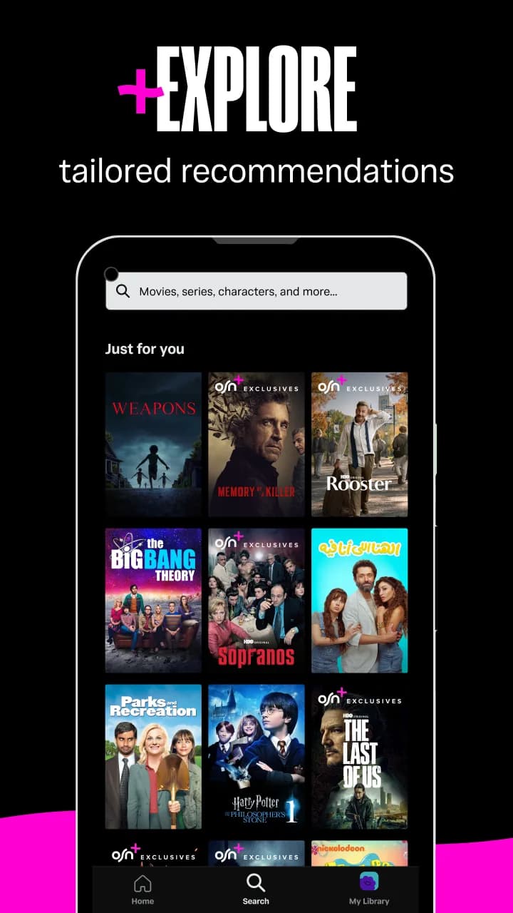 OSN PLAY مهكر — لقطة شاشة 4