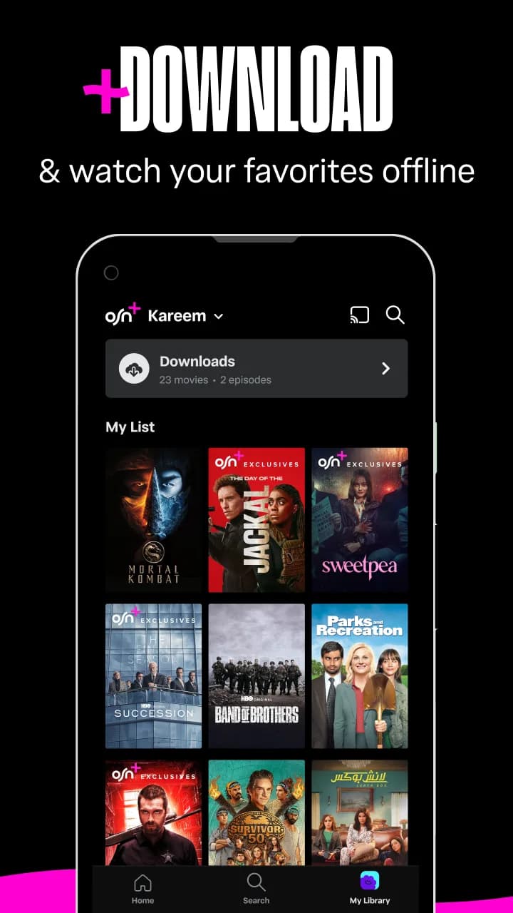 OSN PLAY مهكر — لقطة شاشة 7