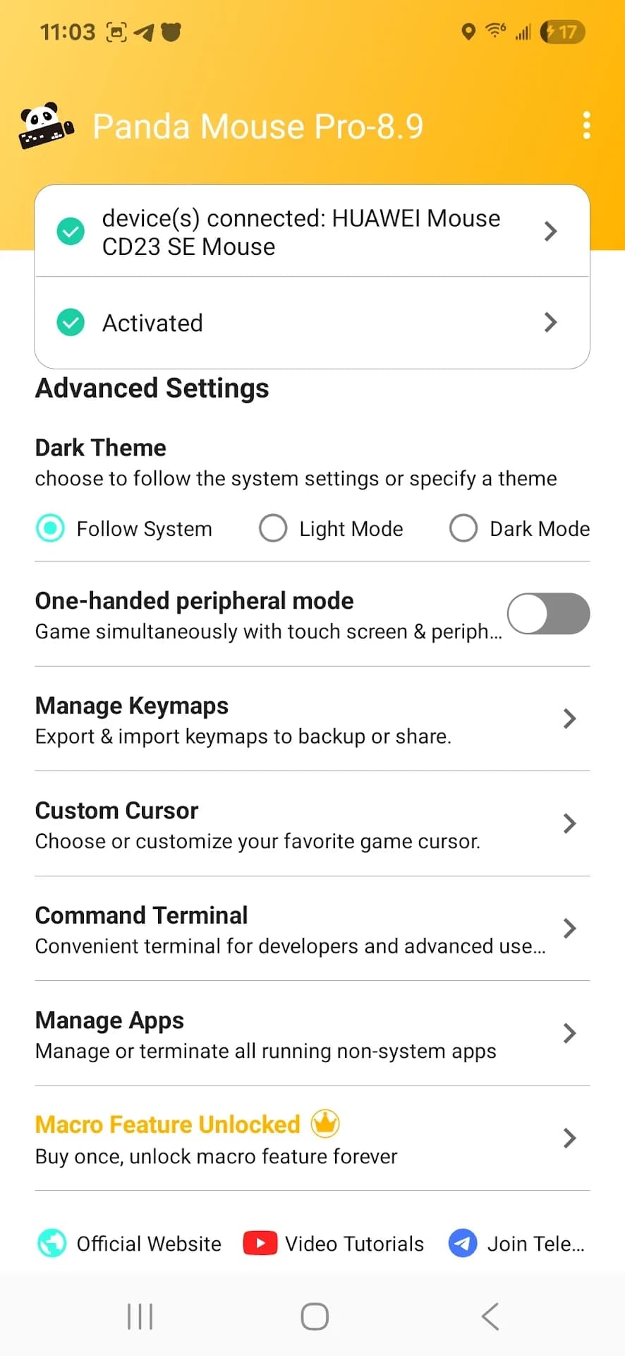 Panda Mouse Pro مهكر — لقطة شاشة 2