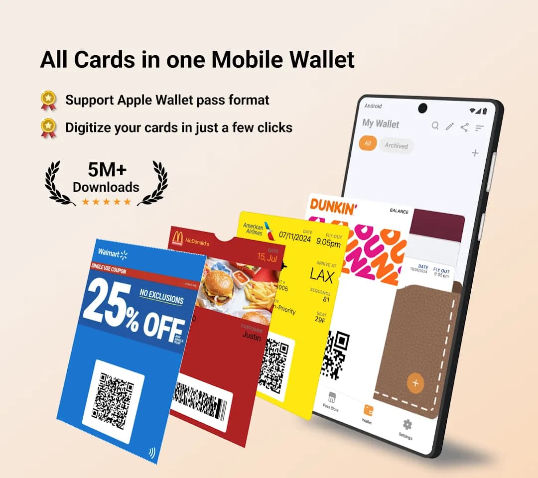 Pass2U Wallet مهكر — لقطة شاشة 1