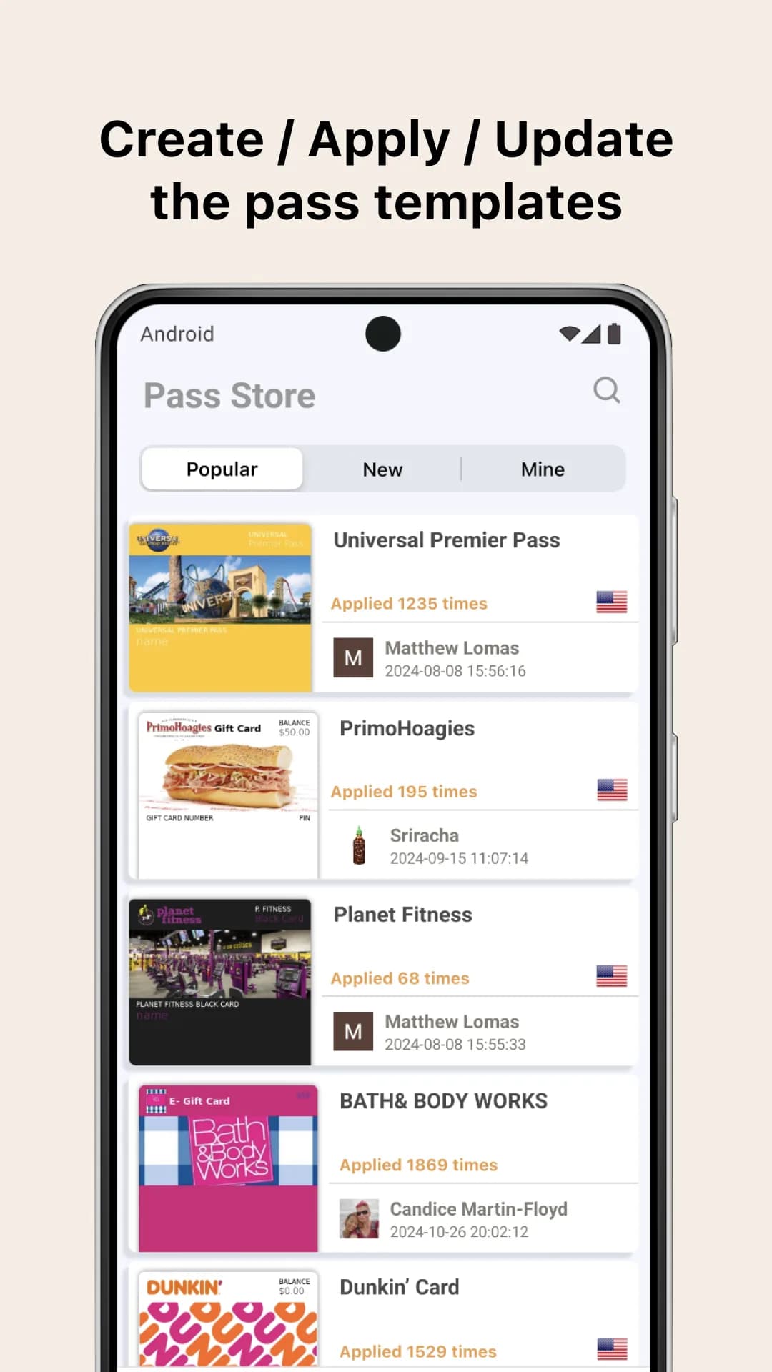 Pass2U Wallet مهكر — لقطة شاشة 4