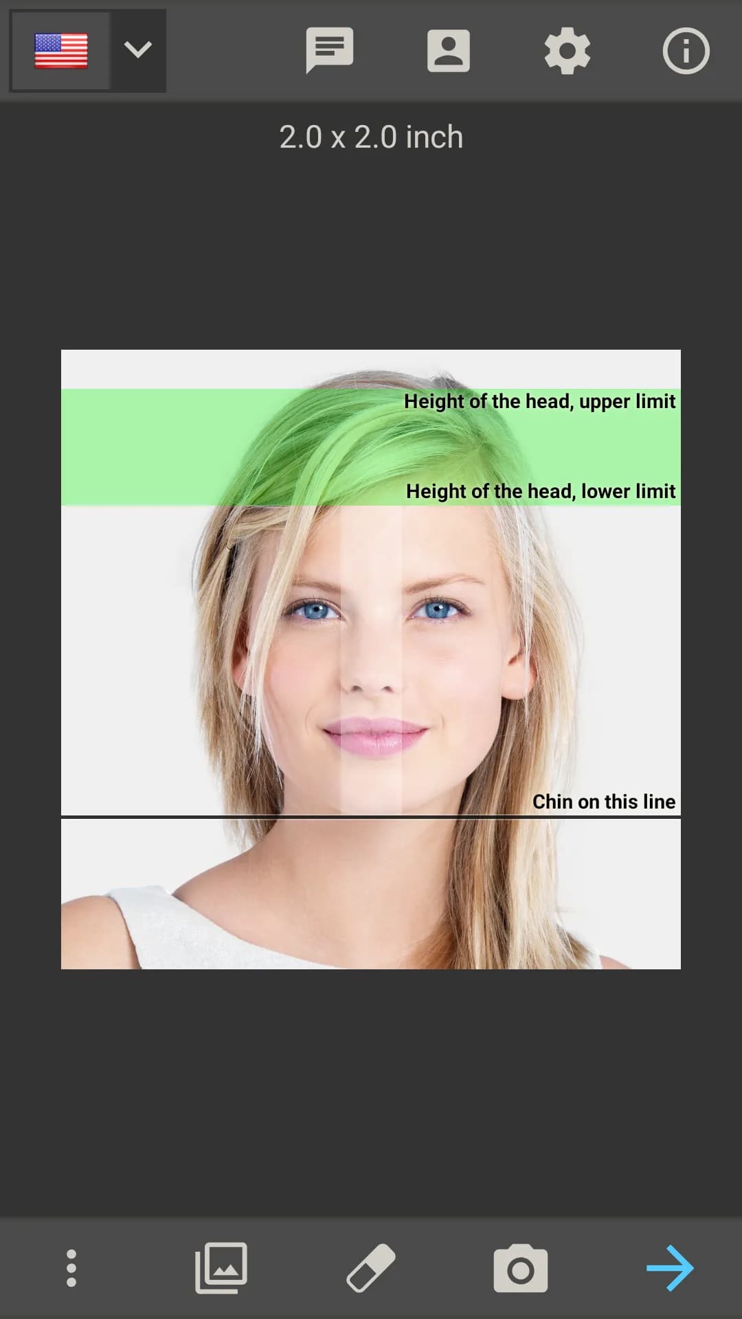 Passport Photo مهكر — لقطة شاشة 1