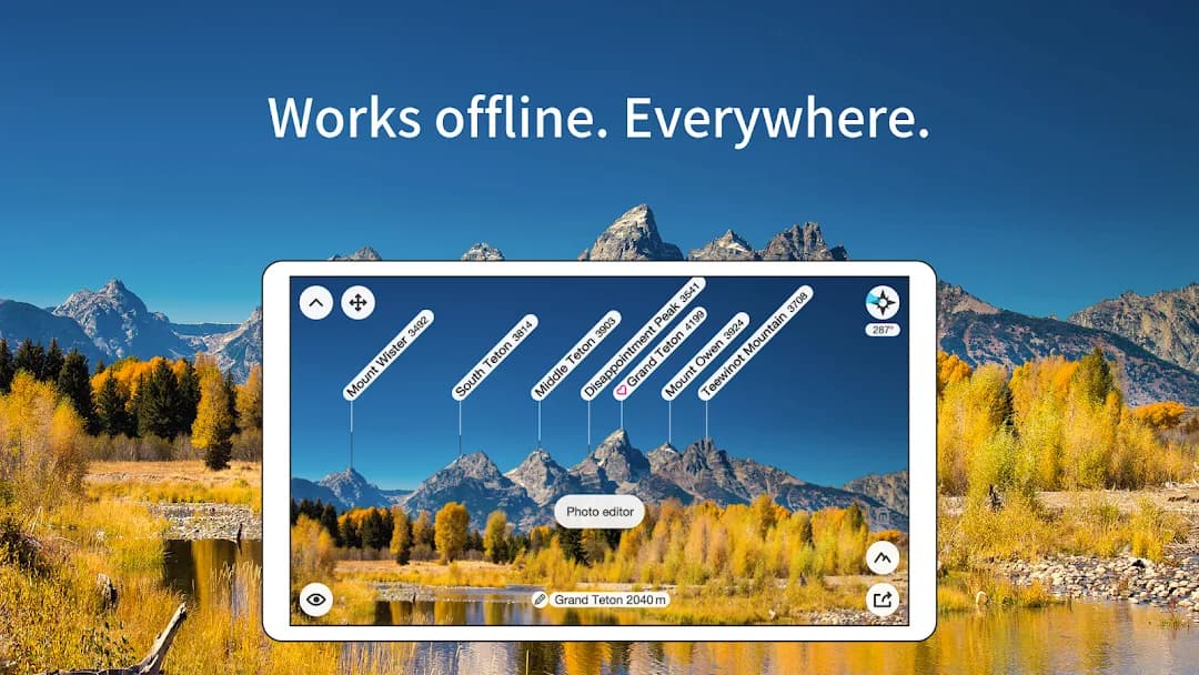 PeakFinder مهكر — لقطة شاشة 3