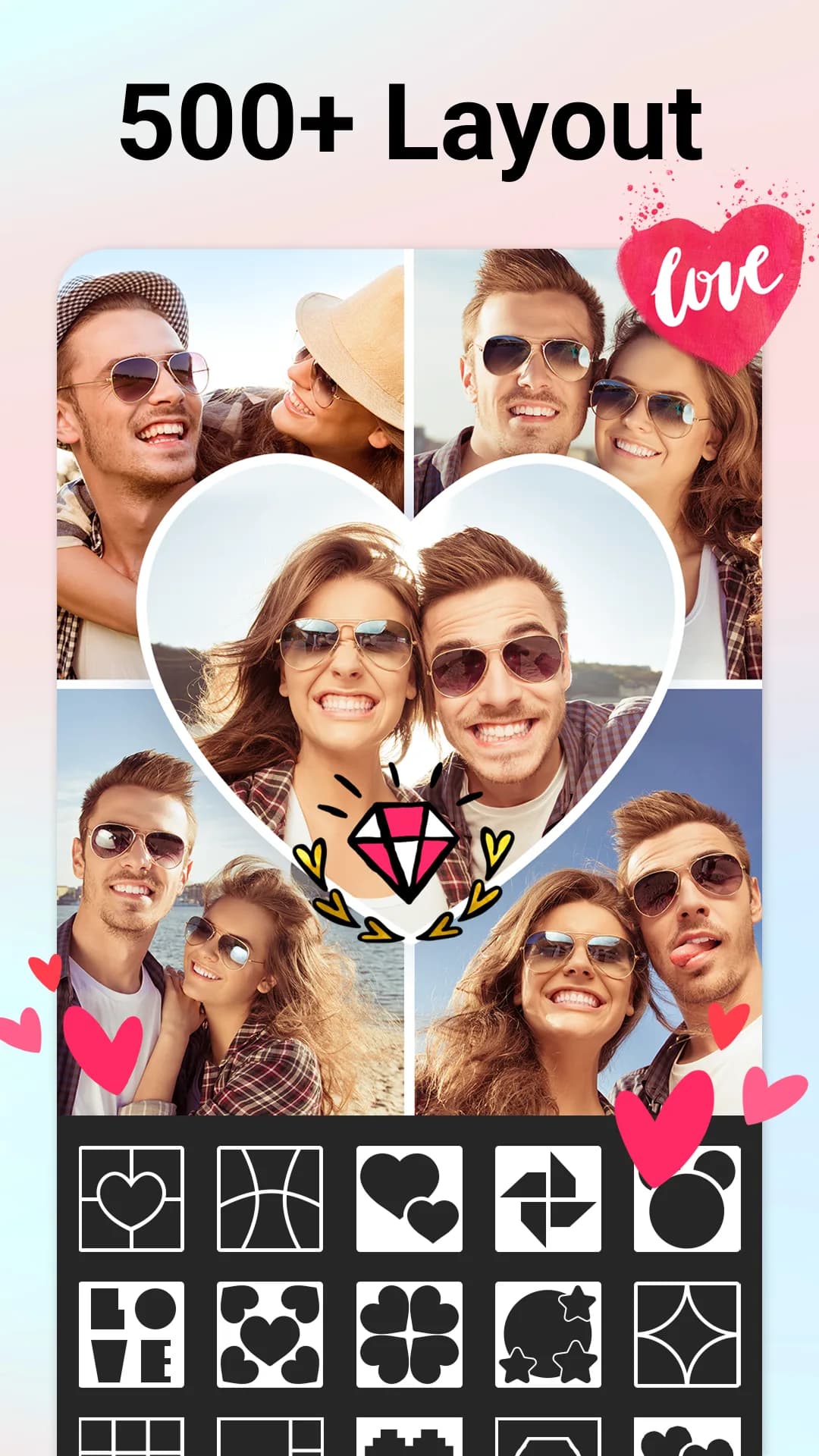 Photo Collage مهكر — لقطة شاشة 1