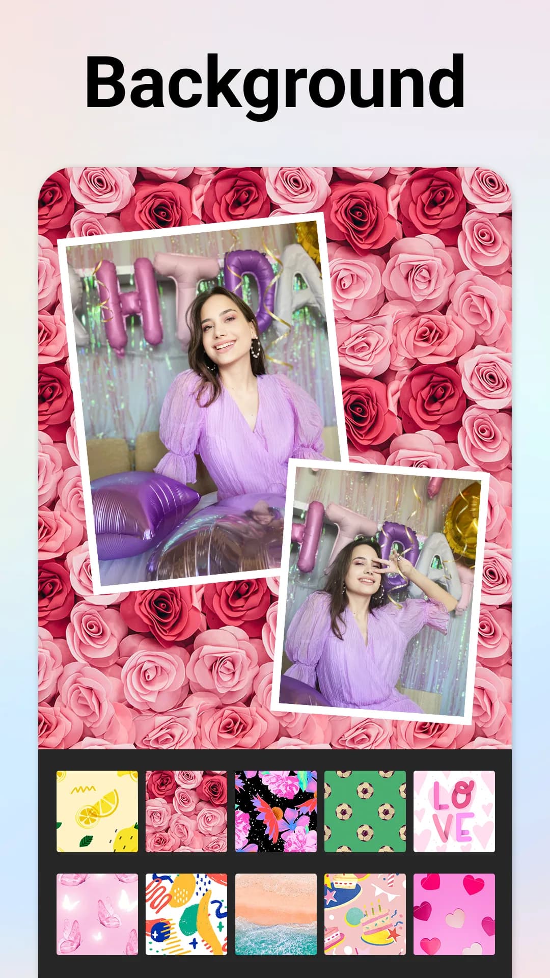 Photo Collage مهكر — لقطة شاشة 4
