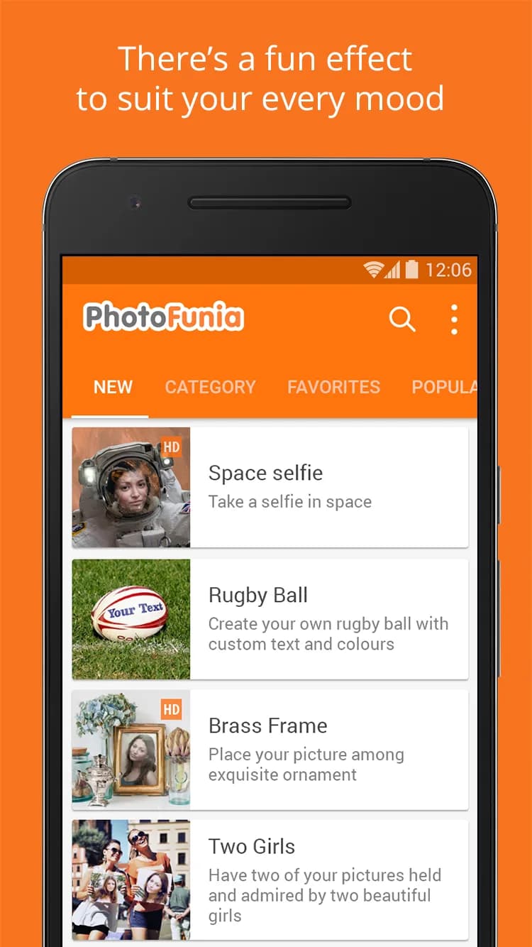 PhotoFunia مهكر — لقطة شاشة 1
