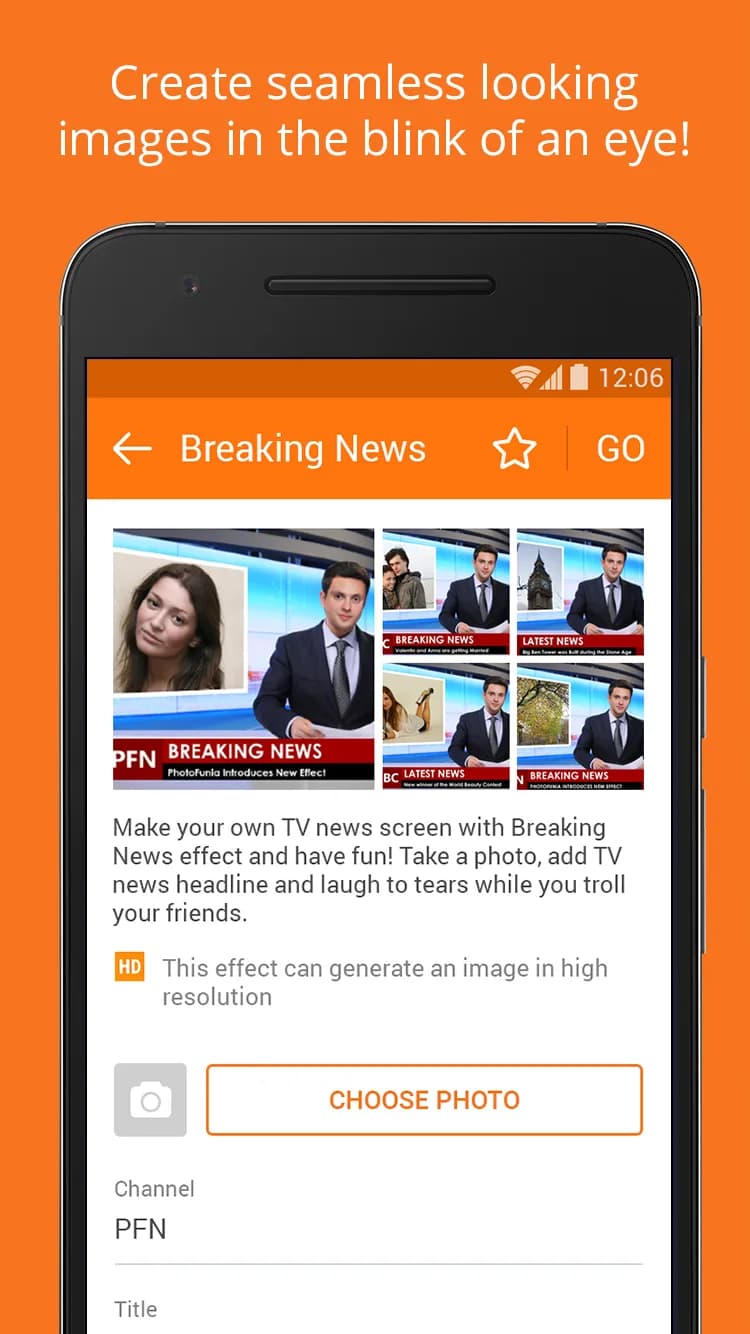PhotoFunia مهكر — لقطة شاشة 2