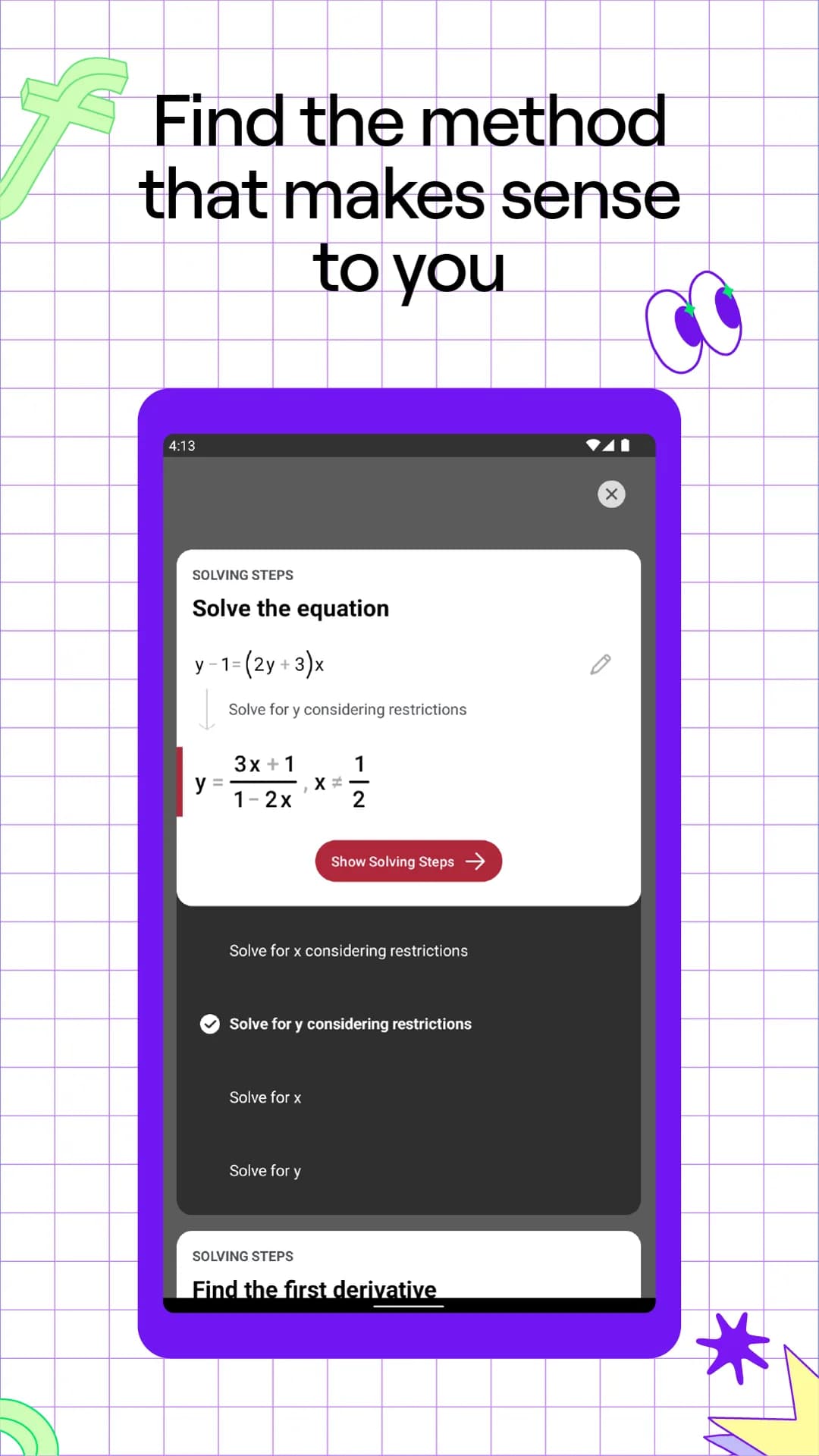 Photomath Plus مهكر — لقطة شاشة 2