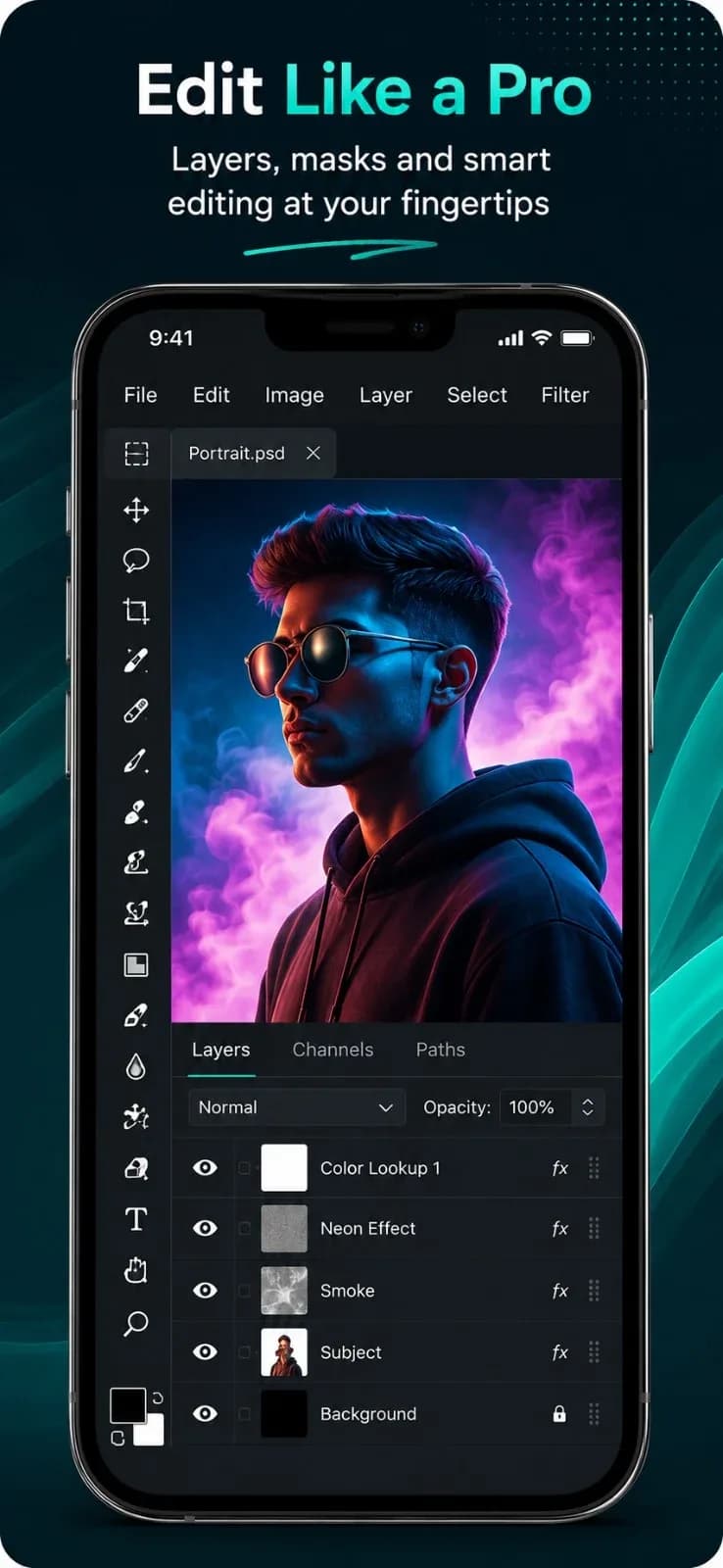 Photopea مهكر — لقطة شاشة 1