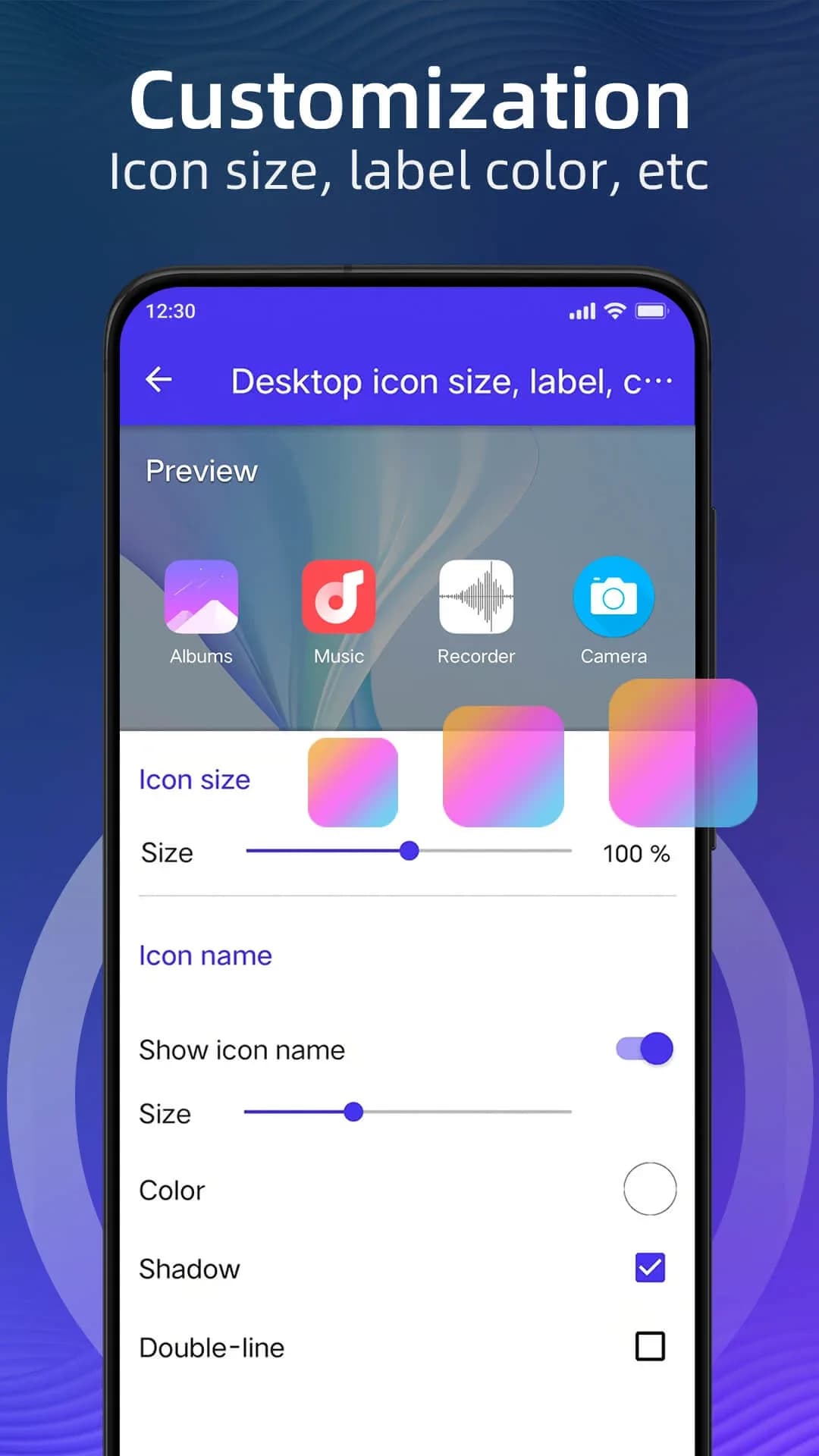 Pie Launcher مهكر — لقطة شاشة 8