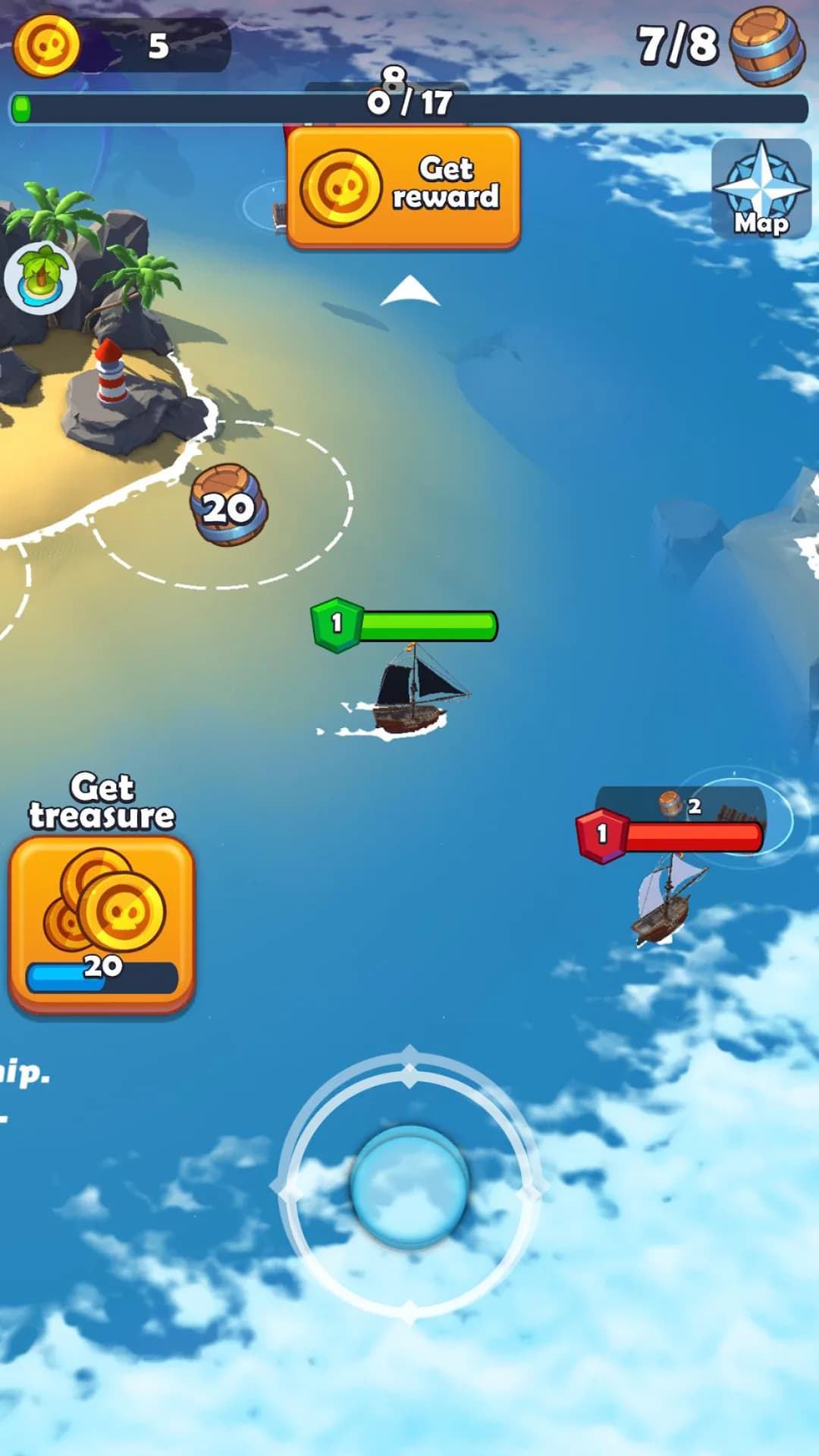 Pirate Raid مهكرة — لقطة شاشة 6