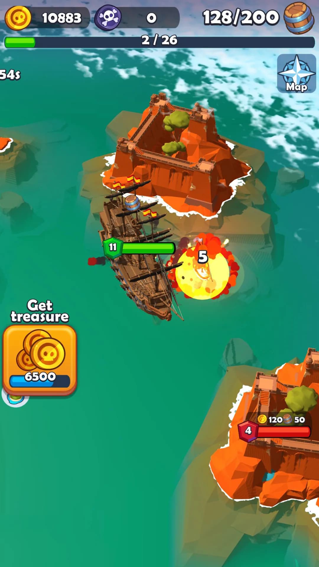 Pirate Raid مهكرة — لقطة شاشة 7