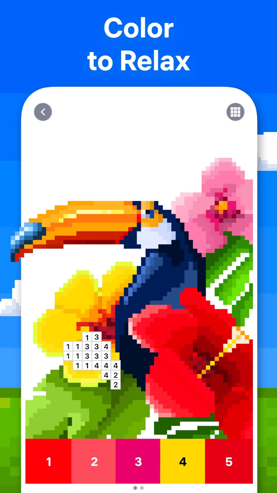Pixel Art مهكر — لقطة شاشة 1