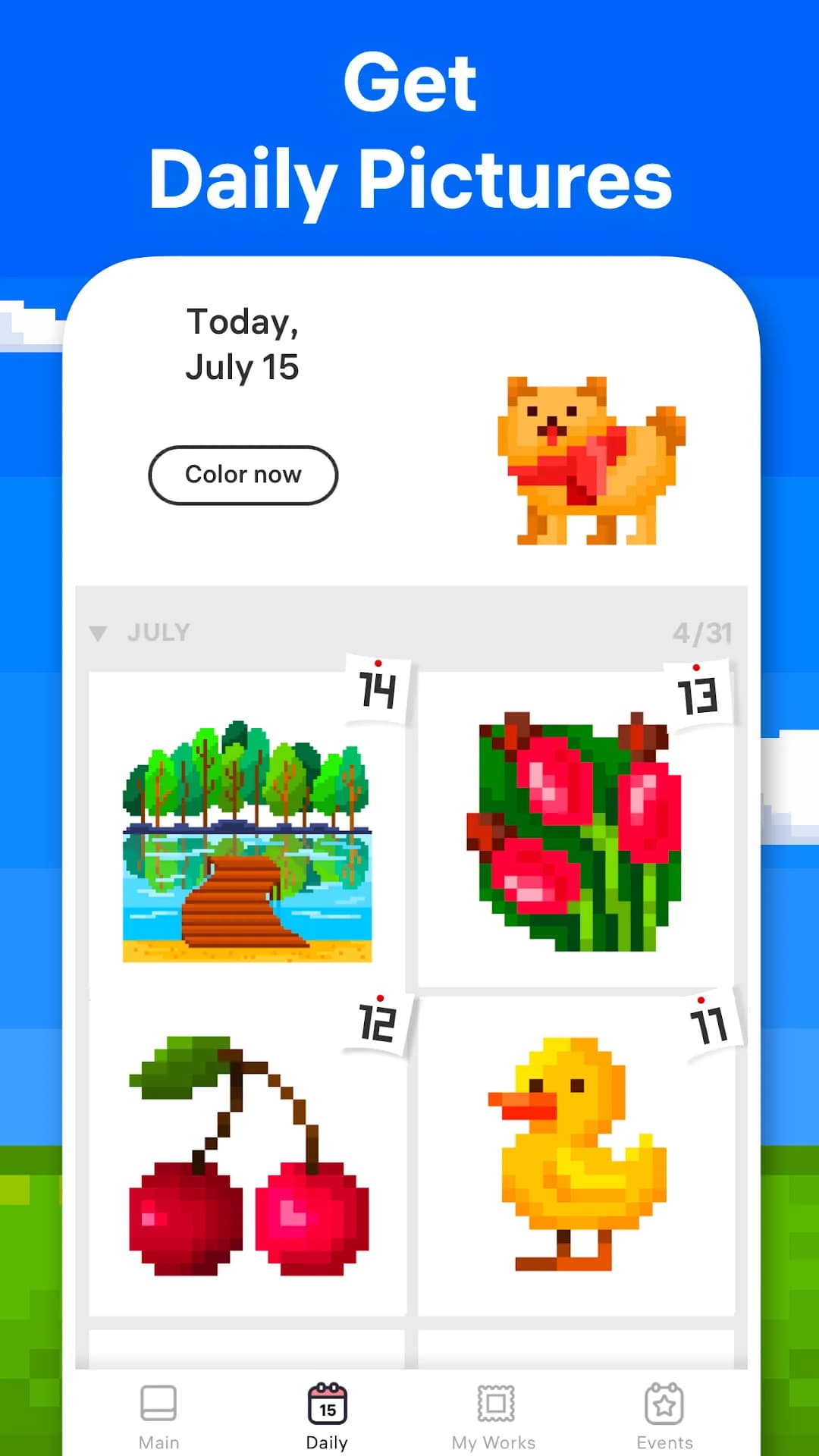 Pixel Art مهكر — لقطة شاشة 6