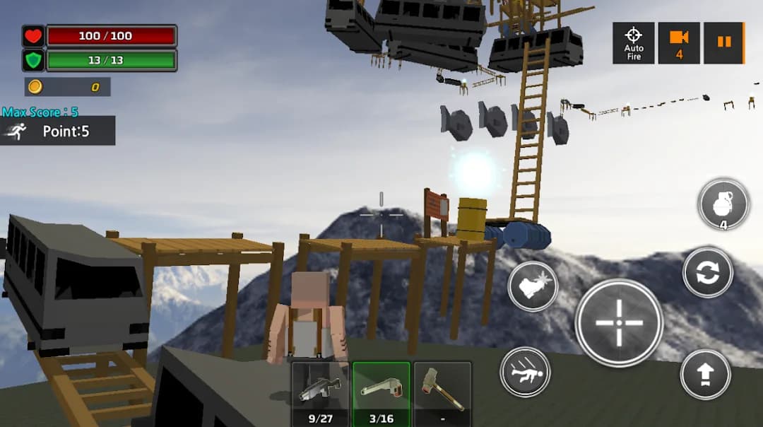 Pixel Z Hunter2 3D مهكر — لقطة شاشة 1