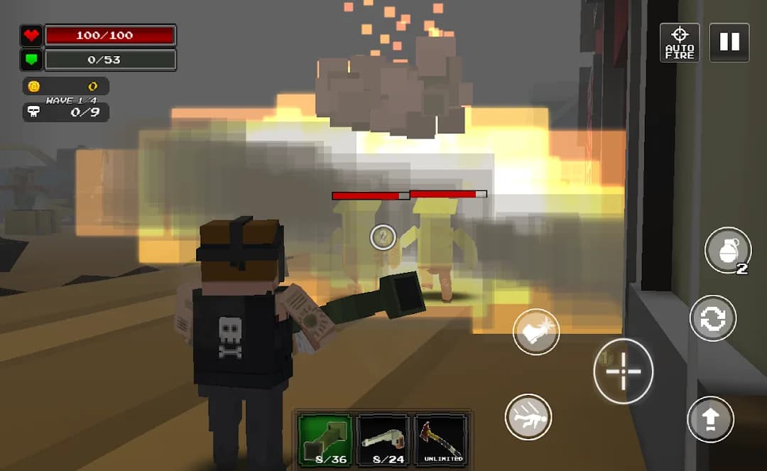 Pixel Z Hunter2 3D مهكر — لقطة شاشة 5