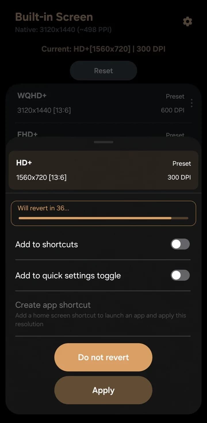 Pixels DPI مهكر — لقطة شاشة 5