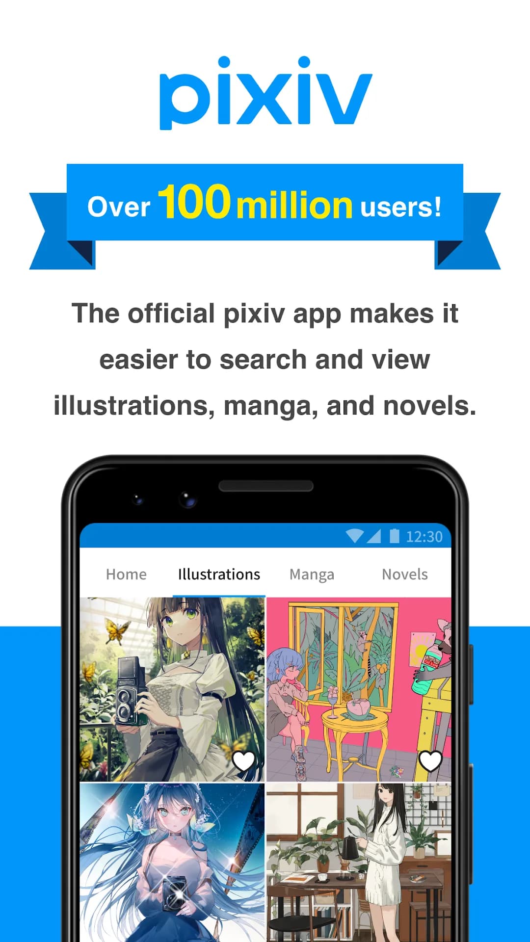 Pixiv مهكر — لقطة شاشة 1