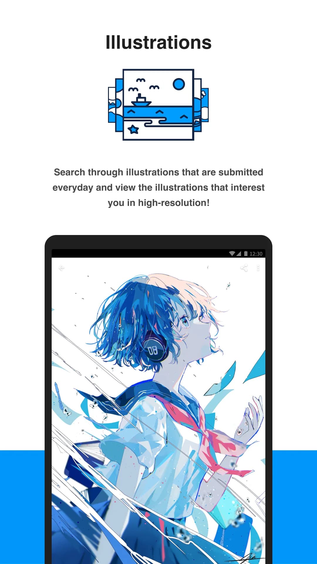 Pixiv مهكر — لقطة شاشة 6