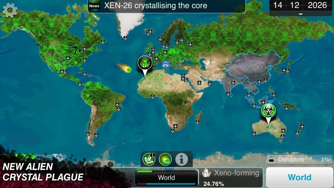 Plague Inc مهكرة — لقطة شاشة 3
