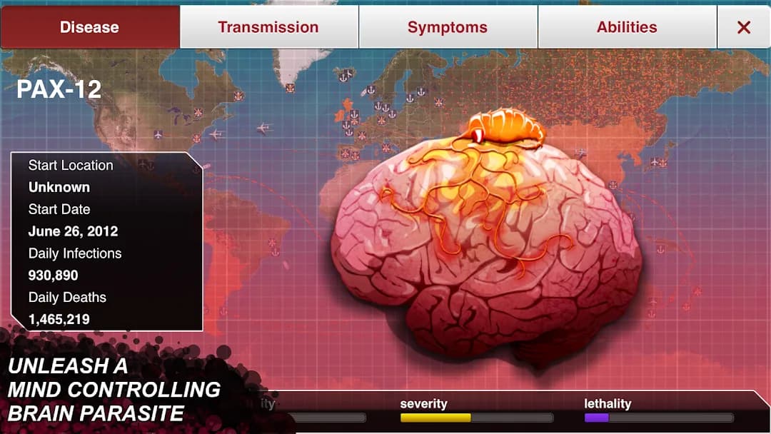 Plague Inc مهكرة — لقطة شاشة 7