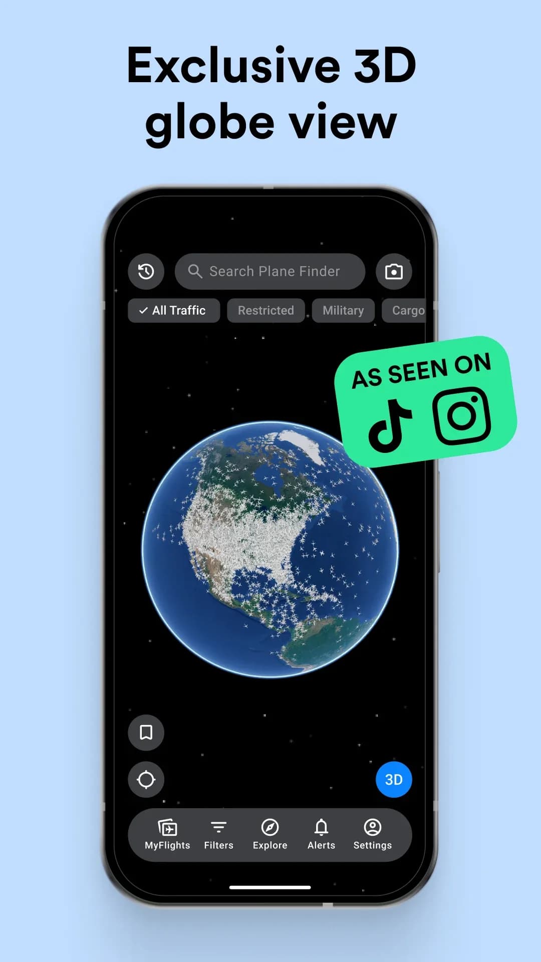 Plane Finder مهكر — لقطة شاشة 3