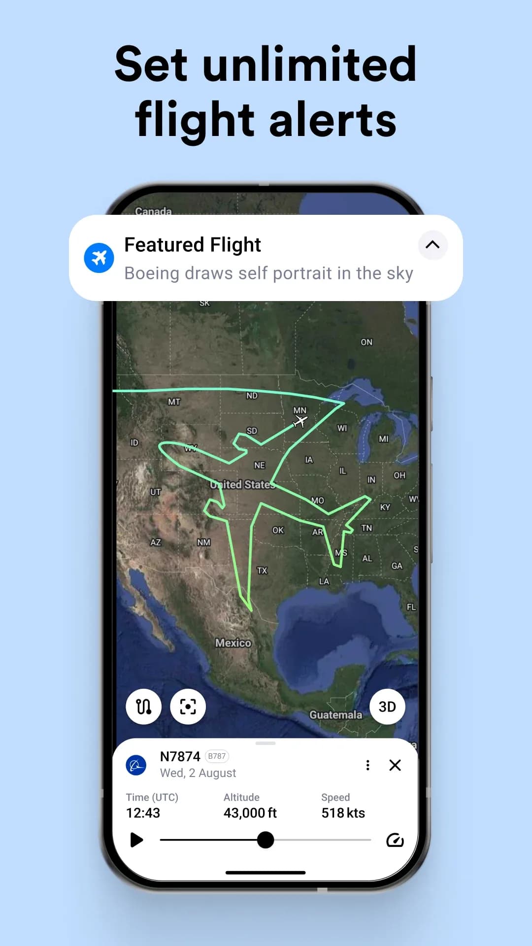 Plane Finder مهكر — لقطة شاشة 8