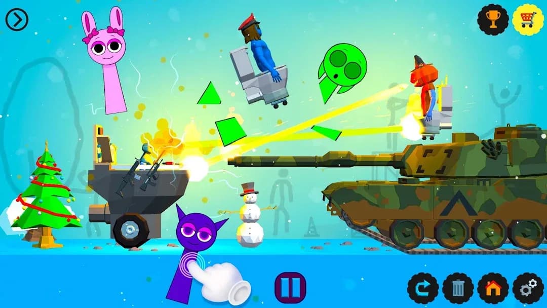 Playground 3D مهكر — لقطة شاشة 5